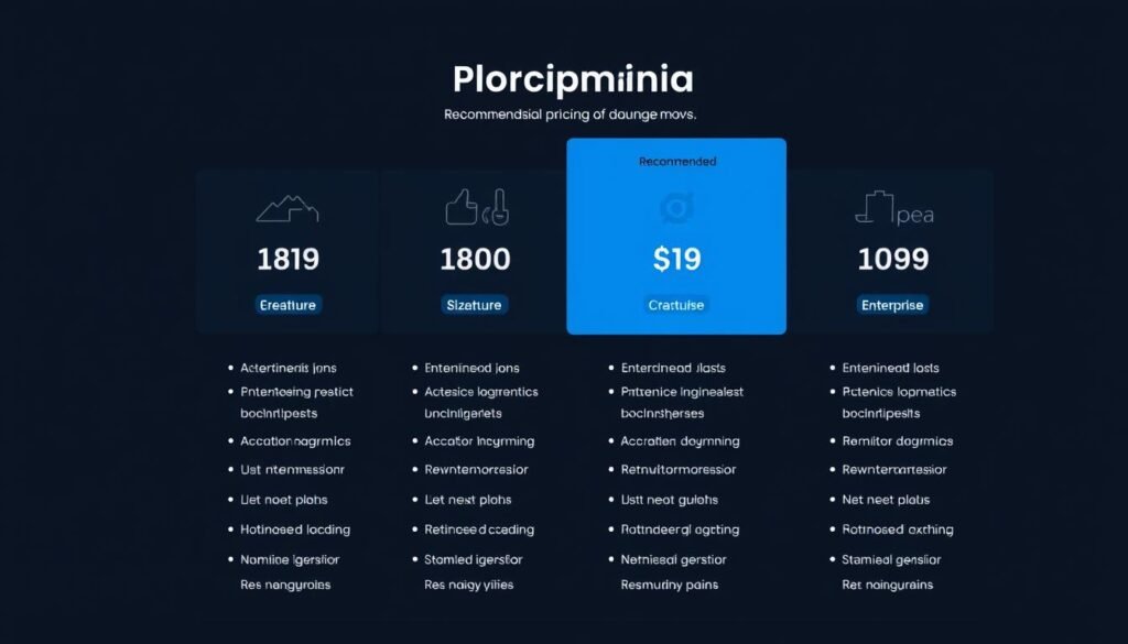 Synthesia review showing the pricing plans and features comparison